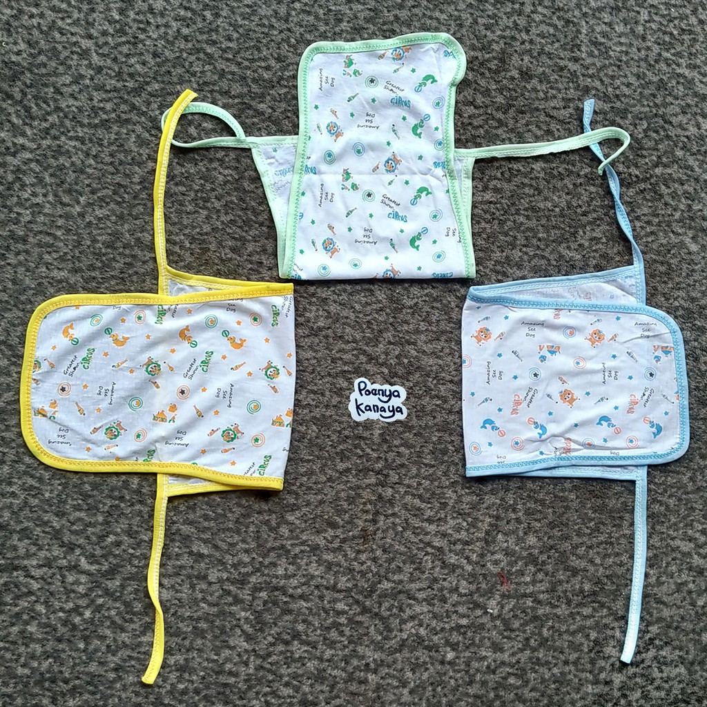 POK04 1 lusin Celana Popok Kain Tali Bayi Katun Motif Div | Shopee