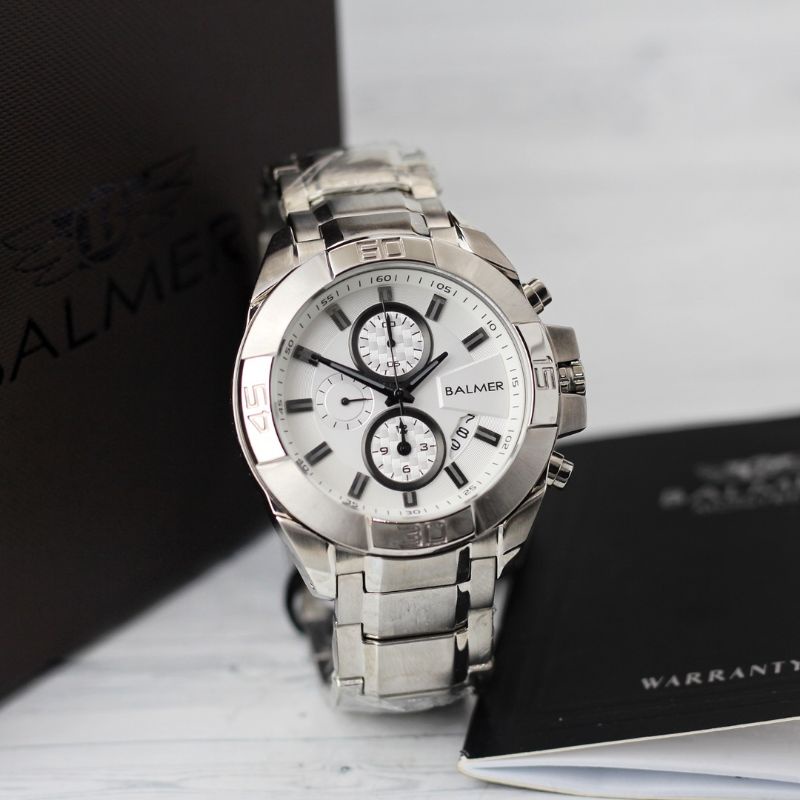 Jam tangan Balmer 7928 Tali rantai original pria