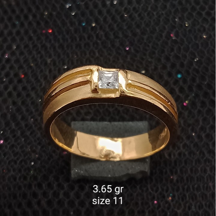 Cincin Emas 17 K - 3.65 gr Kadar 750 - 3446