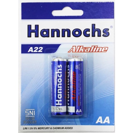 HANNOCHS Batu Baterai Alkaline AA AAA 1.5V Tahan Lama High Quality