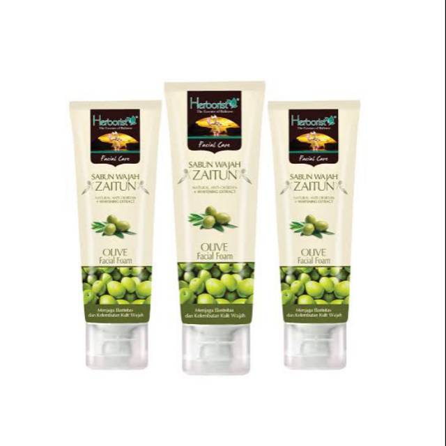 

herborist facial foam zaitun 80 gr