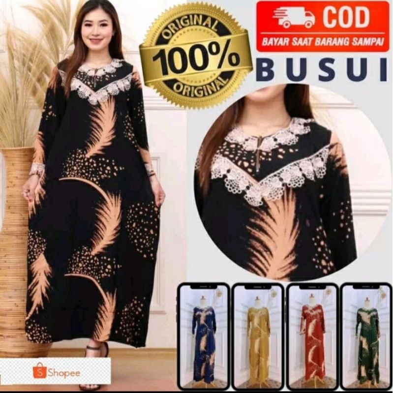 [COD][BEST SELLER][ORDER 5PCS FREE 1PCS] DASTER RENDA ARAB LENGAN PANJANG FASHION || LONGDRES BHUSUI