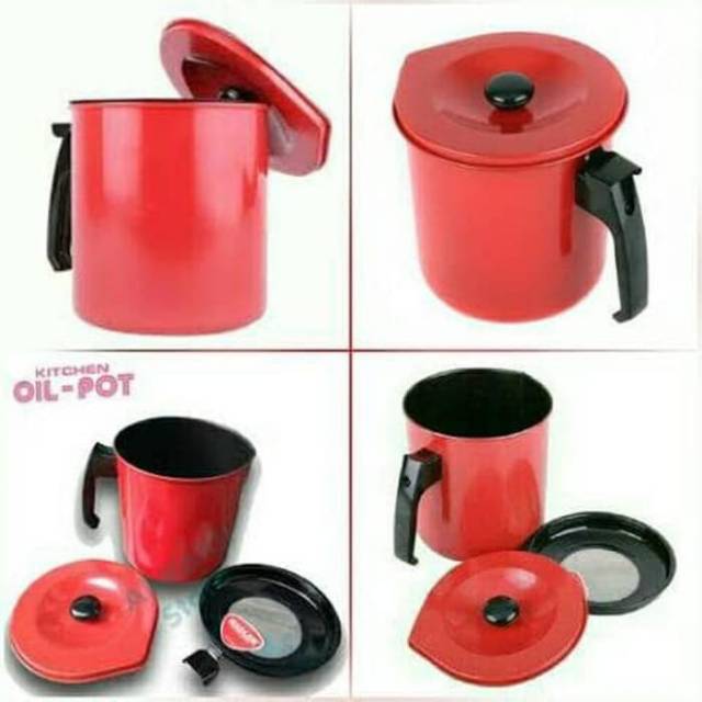 Oil pot / saringan minyak Maspion 1,5 ltr