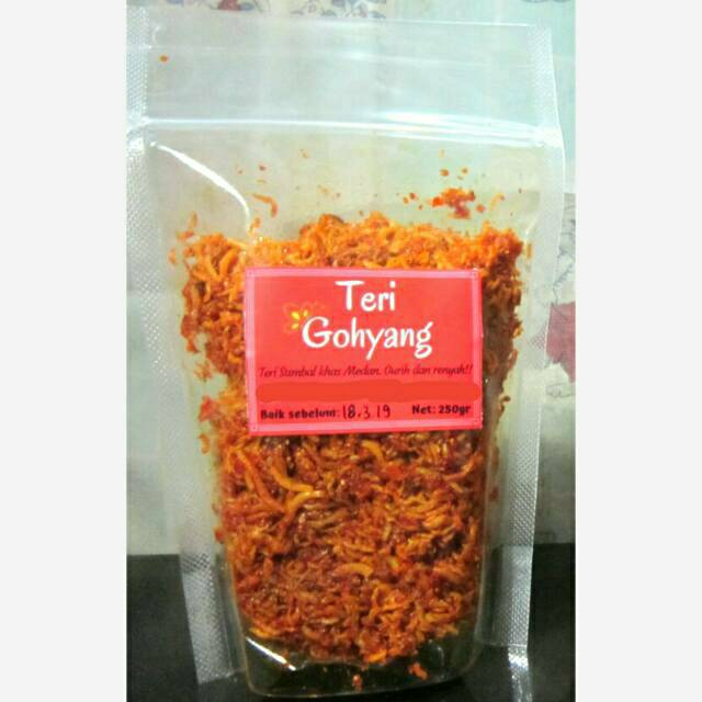 

Sambal Teri Medan Teri Gohyang 250gr