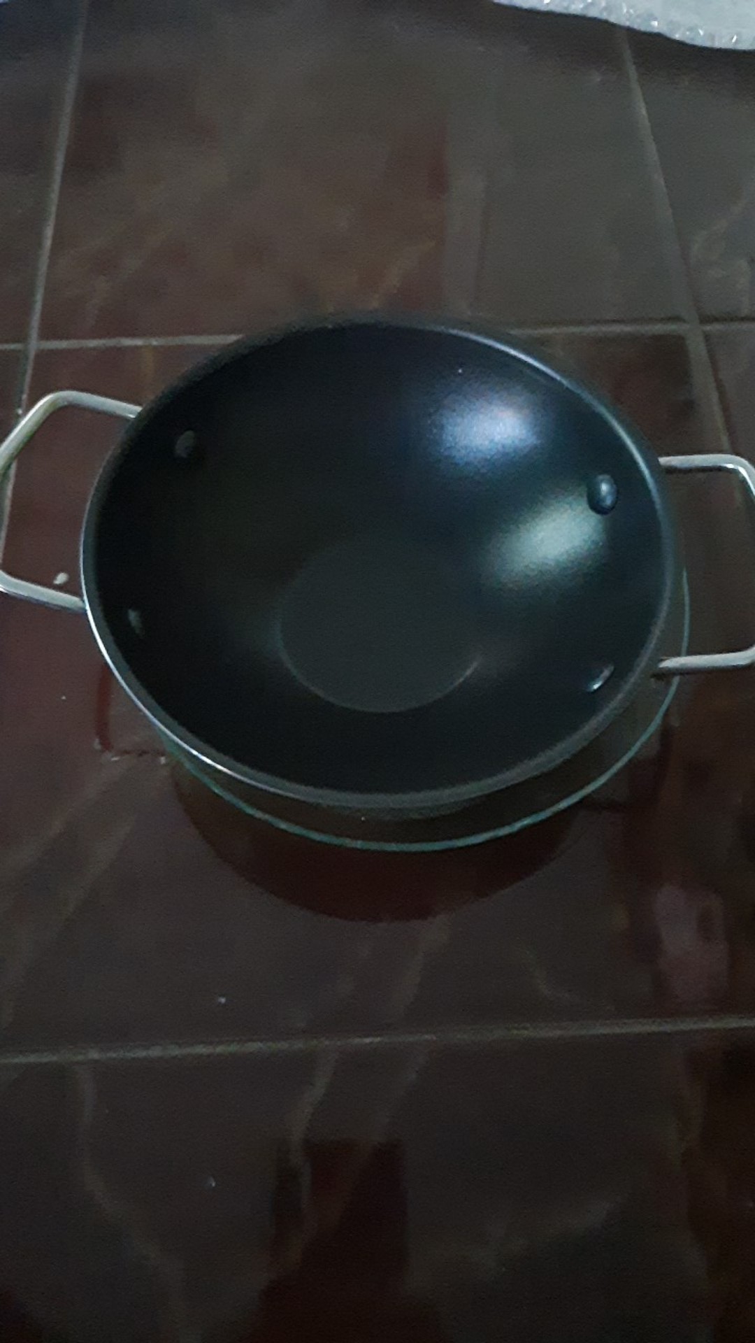 Maxim New Halania Mie Wok 19cm +piring / Panci Mie + Piring / Wajan Mini