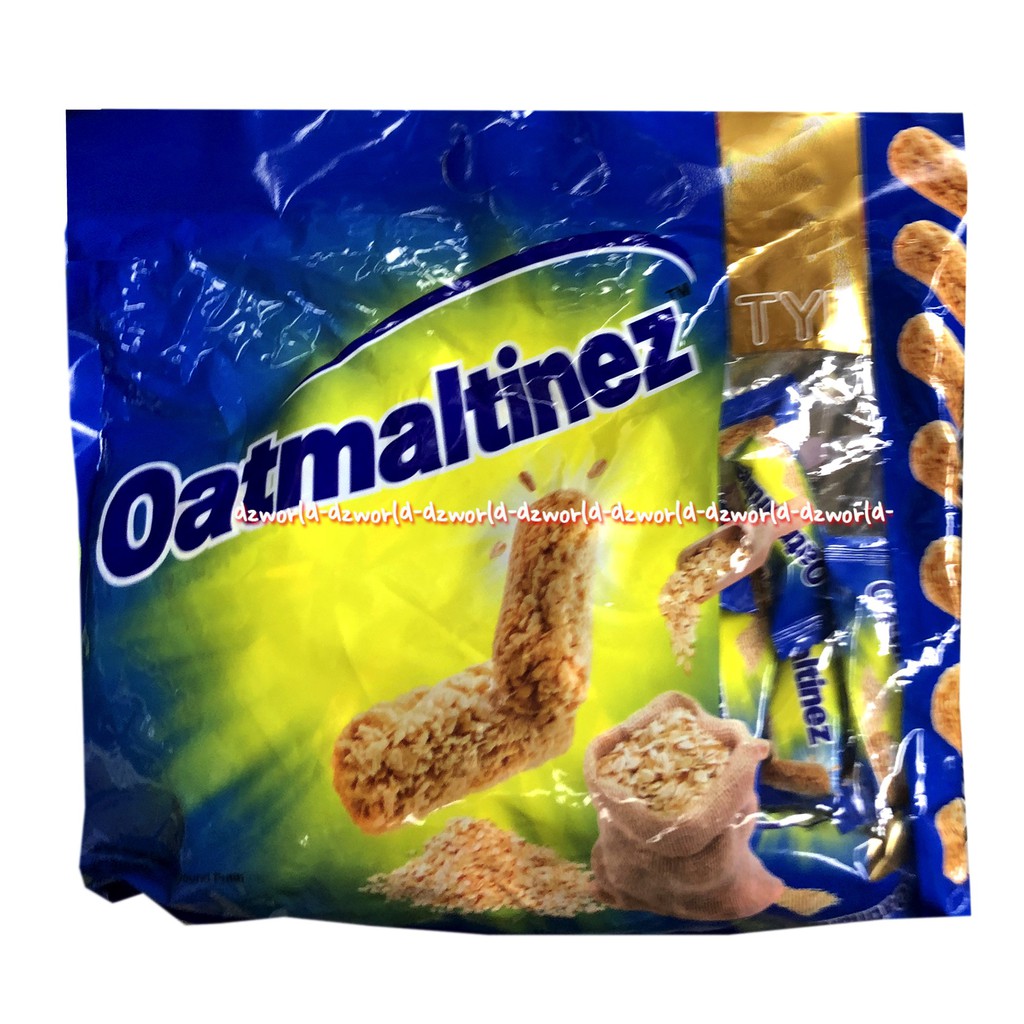 Oatmaltinez Snack TYL Cemilan Kreaker Bungkusan Blue Orange 400gr Oatmatine Ovaltine Oatmaltines