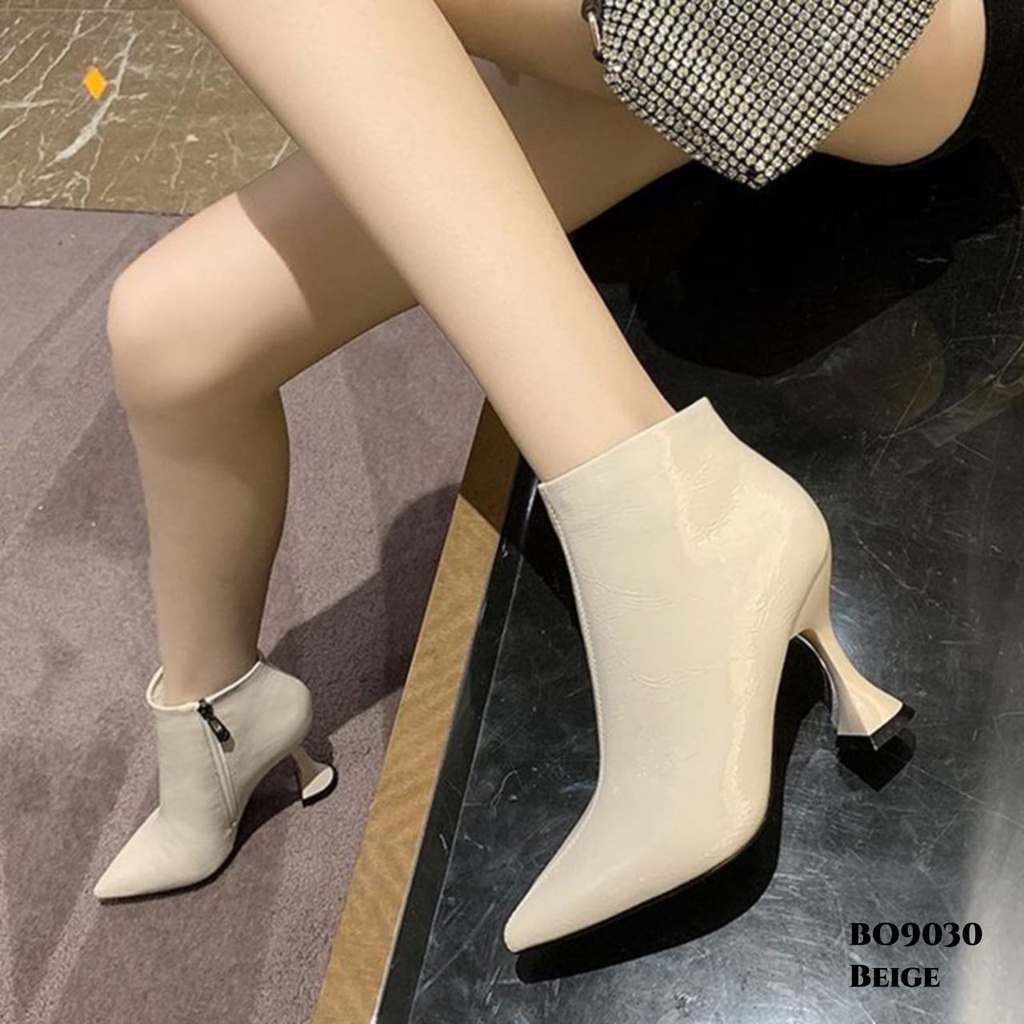 WYN SEPATU HEELS BOOTS KOREA TERKINI BO9030