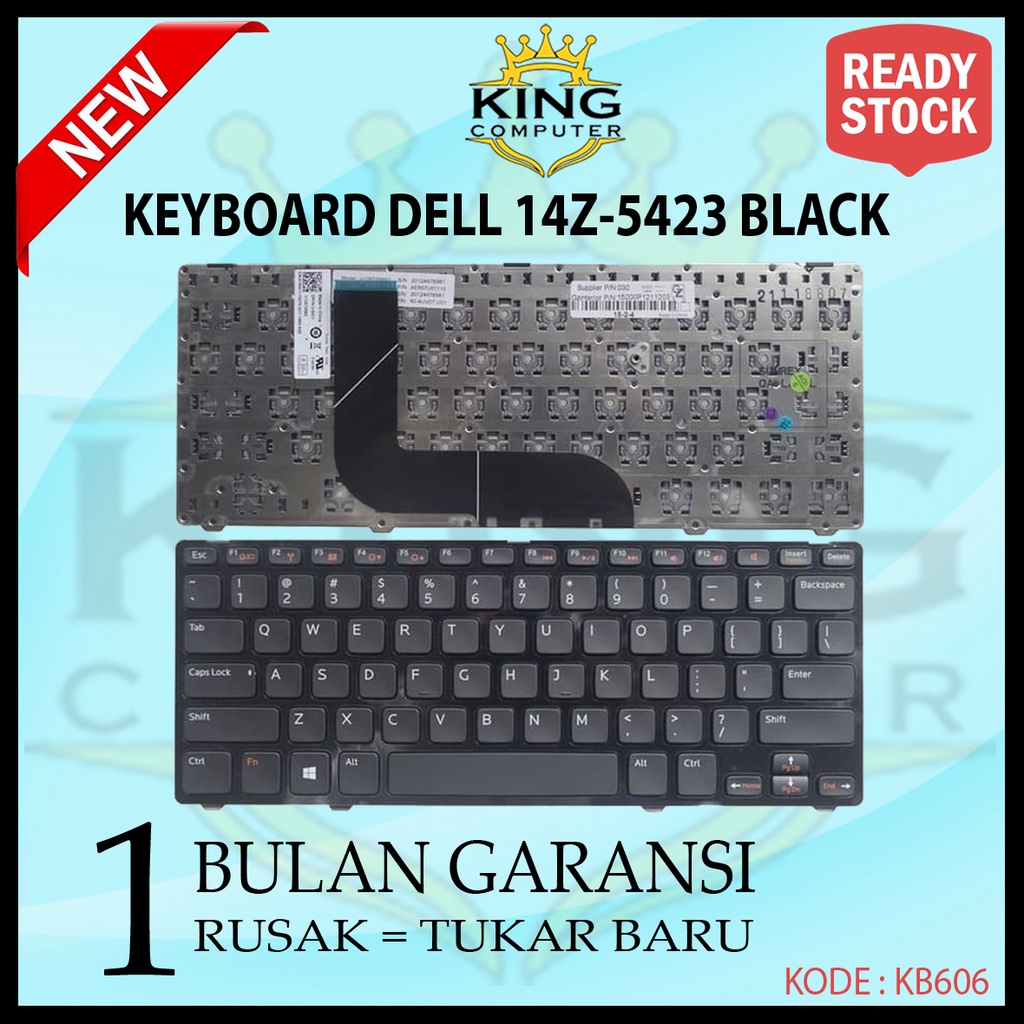 KEYBOARD DELL INSPIRON 14Z-5423 14Z-3360 14Z-N411Z FRAME