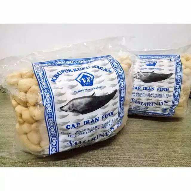 Krupuk Amplang Kuku Macan Cap Ikan Pipih 340Gram