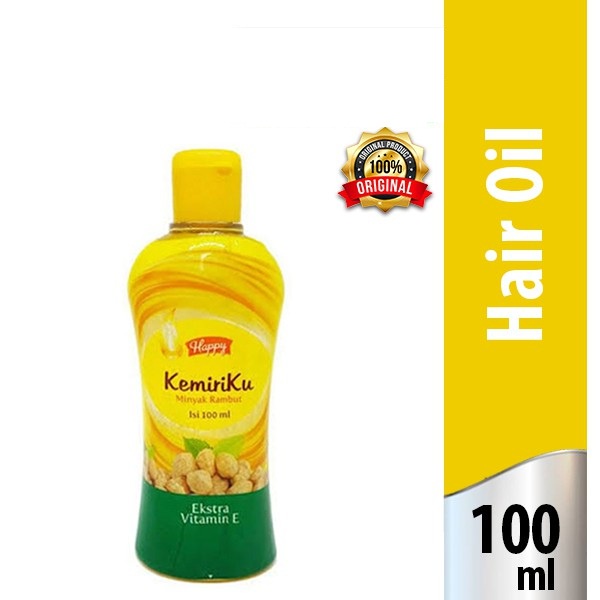 Paket Hemat 3in1 Happy Kemiriku Shampoo Minyak Rambut Hair Tonic