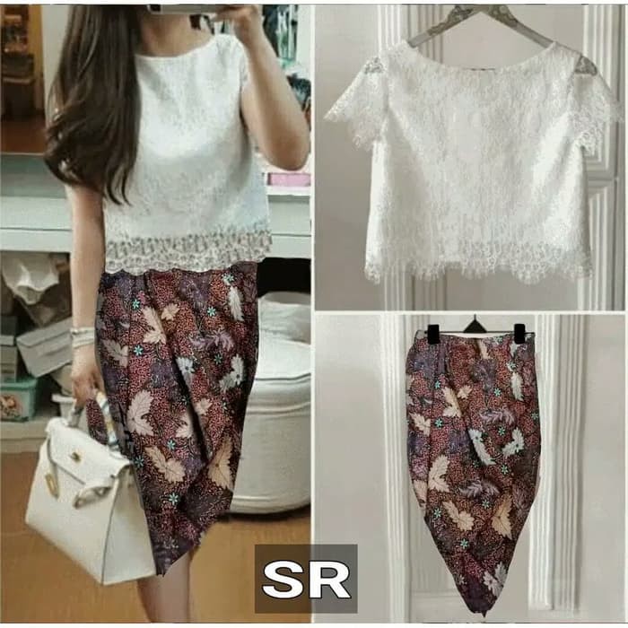 stelan baju  remaja ABG set blouse  kantor kerja setelan 