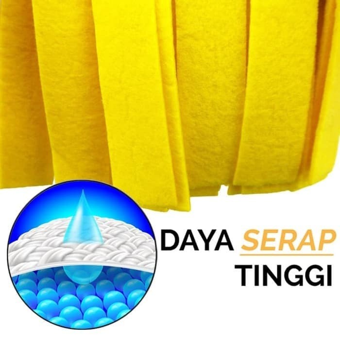 SCOTCH BRITE 3M KAIN PEL ISI ULANG REFILL PEL STRIP KUNING ID- 73