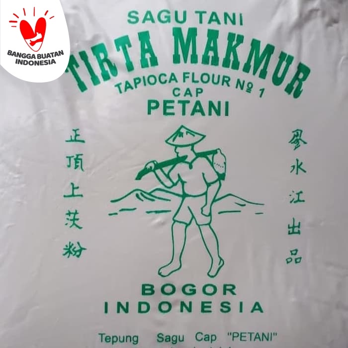 

gtg2011bb Tepung Sagu Tani Tirta Makmur Tepung Tapioka Cap Petani 1000Gr Da01D100