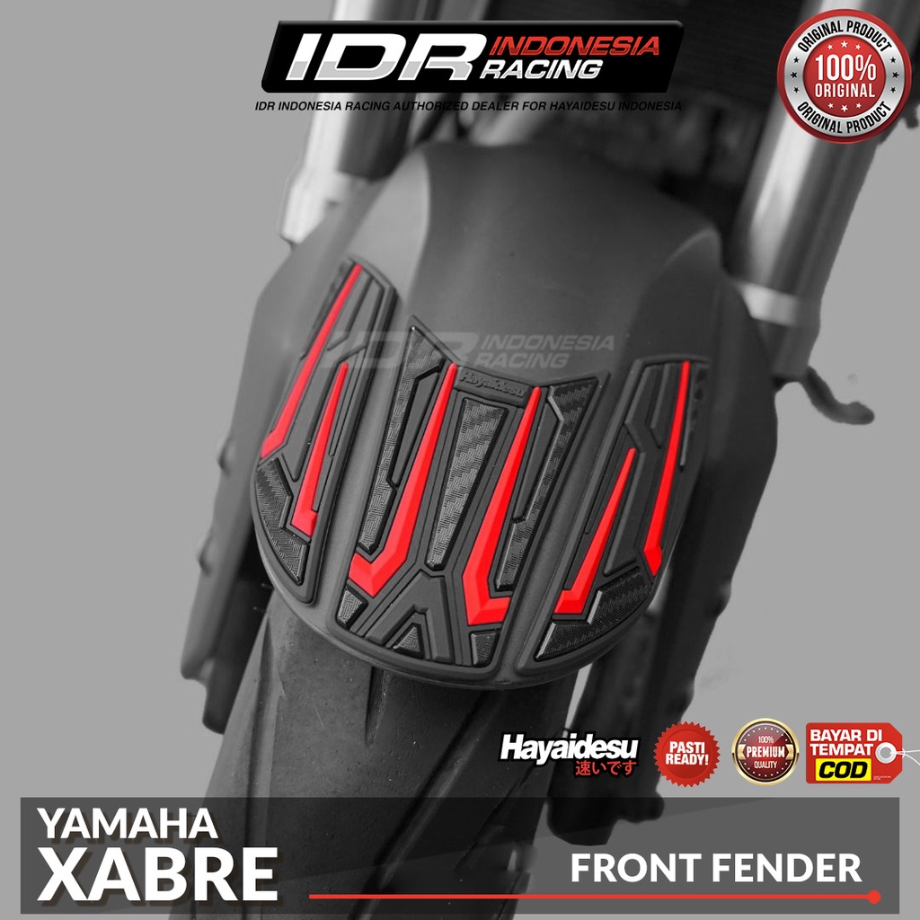 Hayaidesu Xabre Body Protector Front Fender Cover Aksesoris Yamaha