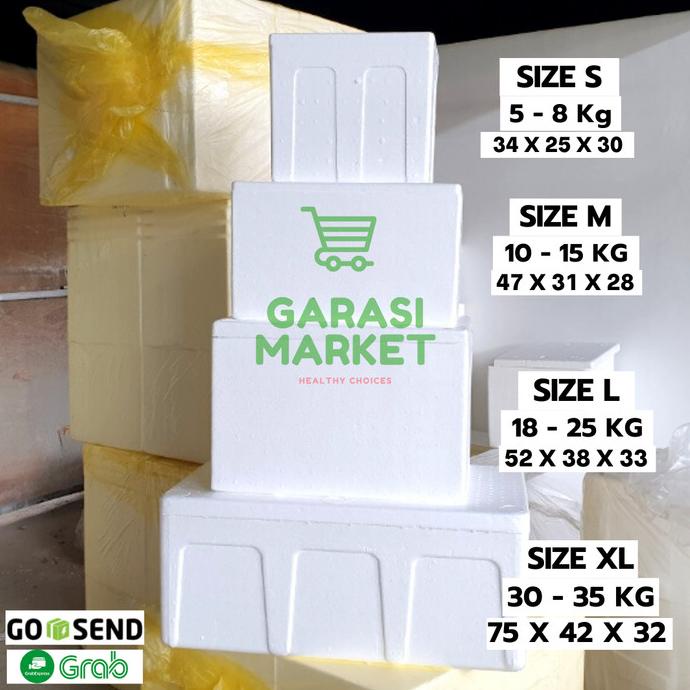 

Box Stereofoam Gabus Styrofoam Busa Sterofoam Kotak Es Besar Tebal