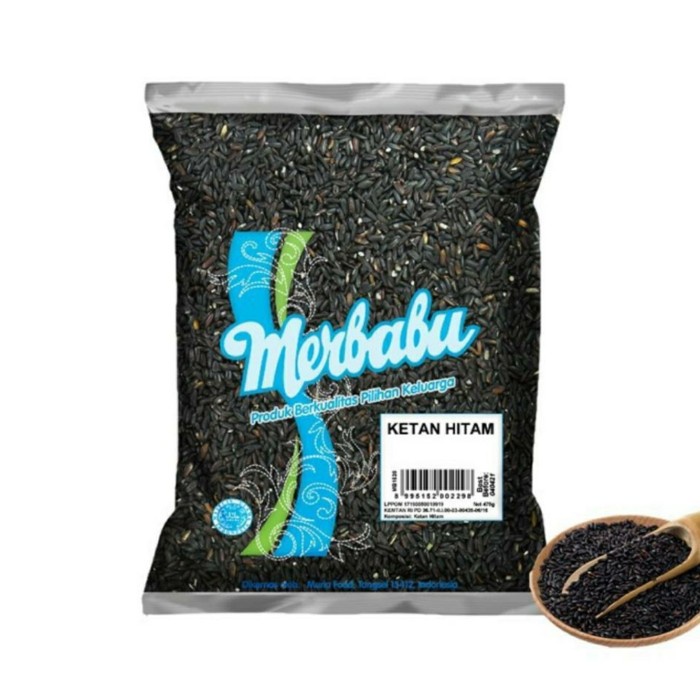 

KETAN-BERAS- MERBABU KETAN HITAM 475 GRAM -BERAS-KETAN.