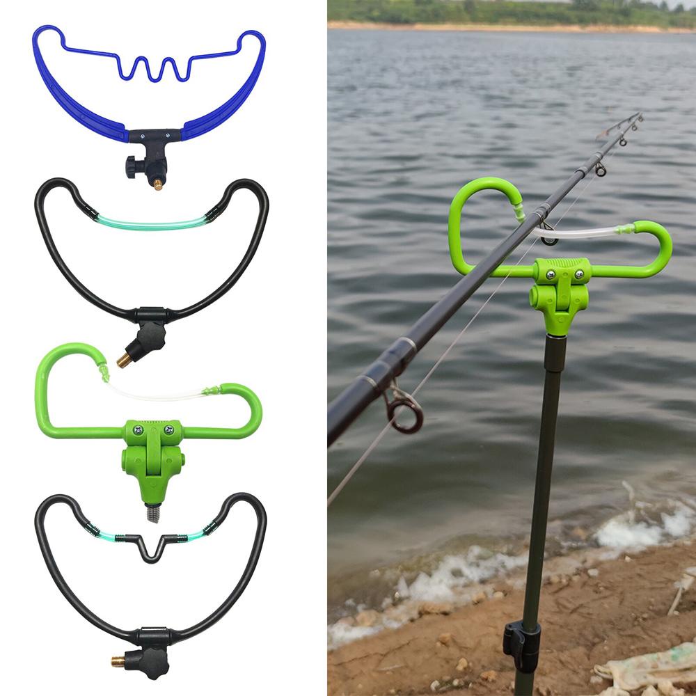 Lanfy Bracket Pancing Portable Insert Fishing Rod Holder Penyangga Penyangga Stand Bracket Outdoor Rod Stand Tiang Braket