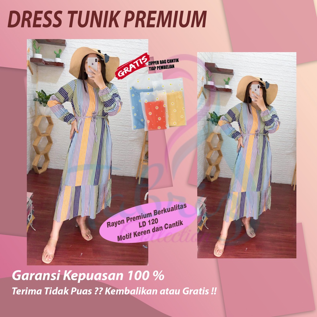 Baju Tunik Wanita Terbaru Tunik Motif Rayon Jumbo Premium LD 120 Murah Kekinian