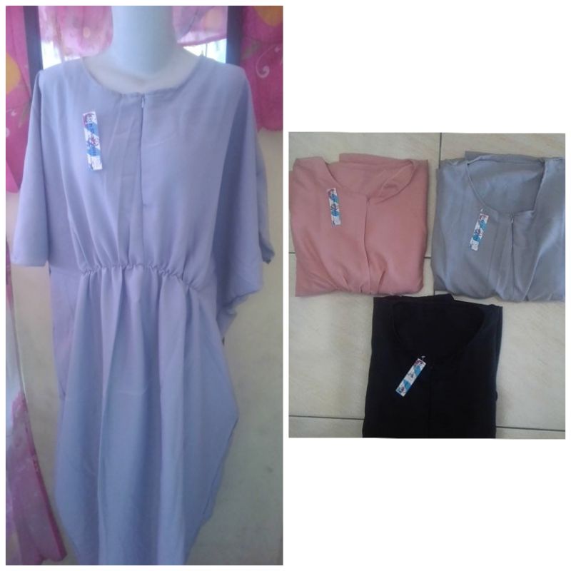 KAFTAN POLOS/KAFTAN WANITA/KAFTAN POLOS JUMBO