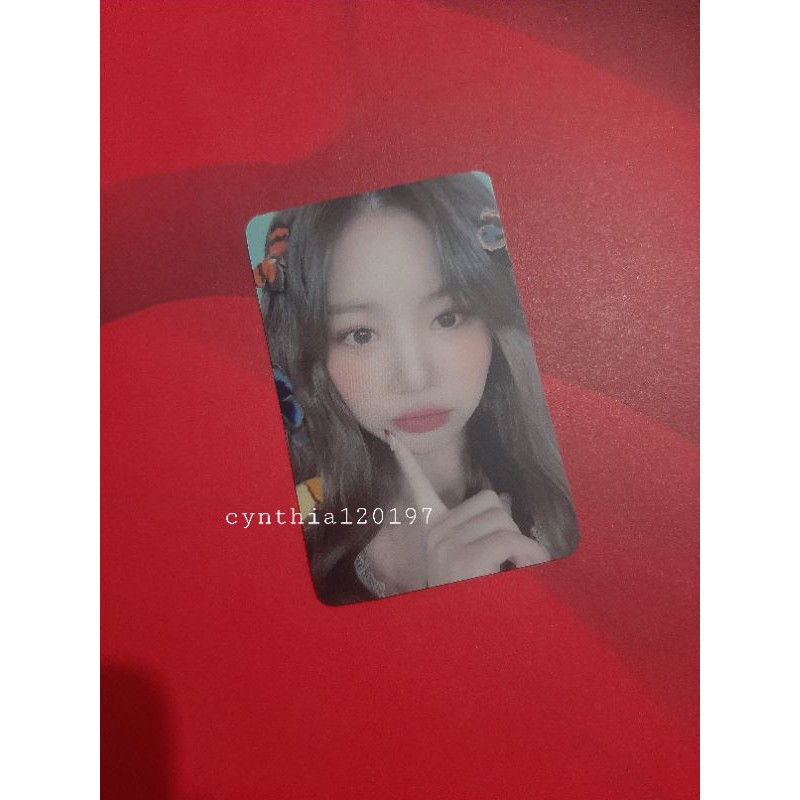 BOOKED - (G)I-dle I Burn Soojin Benefit Photocard PC Ktown