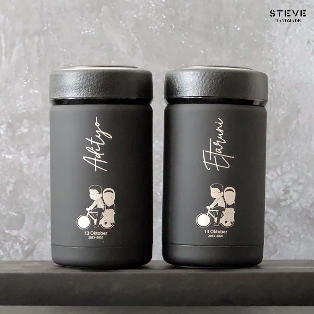 Botol minum stainless termos vacuum tumbler travel mug TM0862