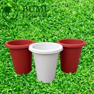 Pot 15 RUBY Tinggi/ Pot Plastik/ Pot Bunga