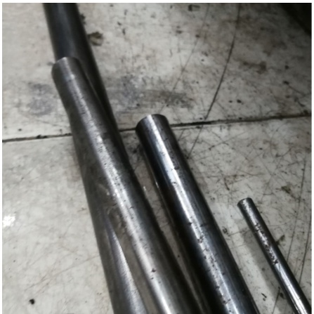 As besi 12mm x 150cm as padat bahan ST41