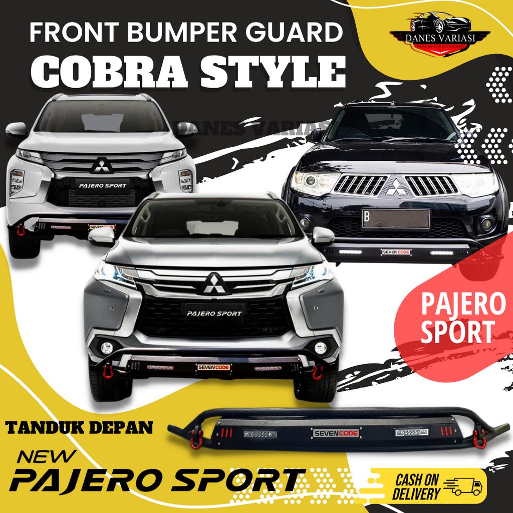 Front Bumper Guard ALL NEW PAJERO SPORT / PAJERO SPORT LAMA / PAJERO SPORT 2021 - Tanduk Towing Bemp
