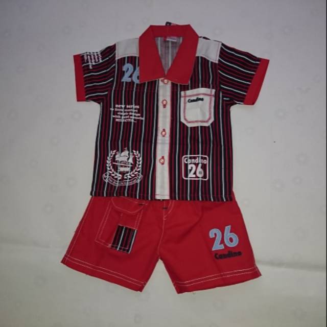 Baju hem candino no 0 (6-12 bln)