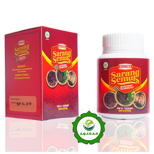 Walatra Sarang Semut Original Asli - Walatra Sarang Semut 100 Kapsul