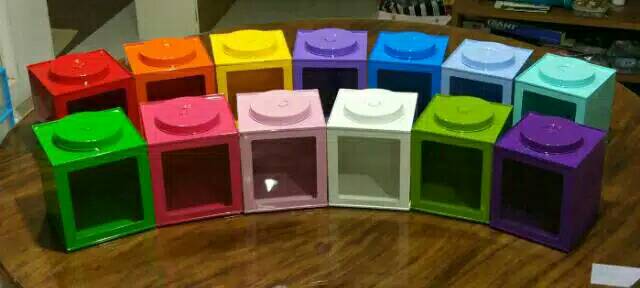 Size S (7x8) Kaleng kerupuk mini - Toples kaleng jadul MINI - vintage - homedecor-shabbychic