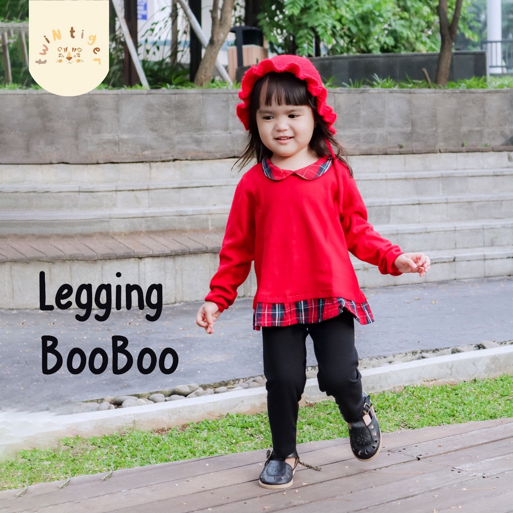 Twin Tiger Legging Anak Bahan Halus 0-3 Tahun Boo Boo / BooBoo Legging Bayi