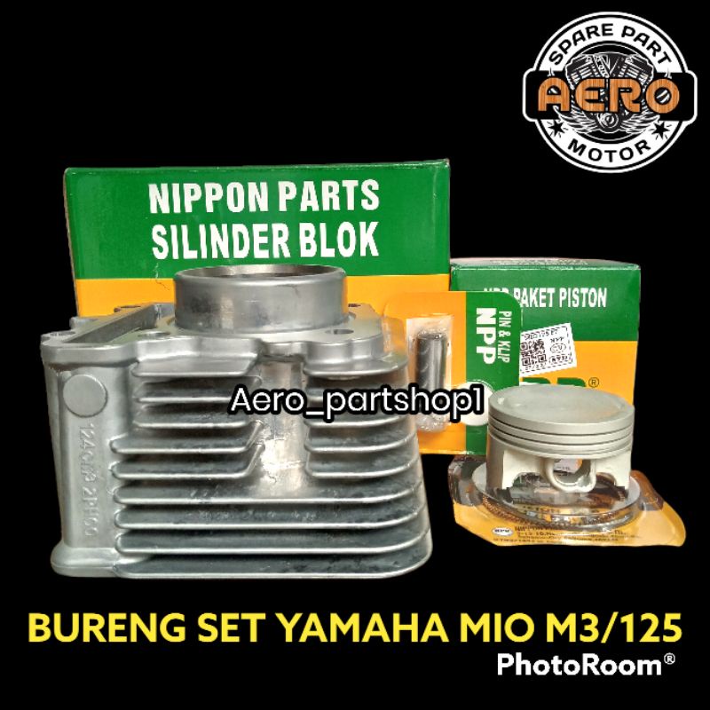 CYLINDER BLOK/BURENG SET YAMAHA MIO M3/MIO 125 MERK NPP