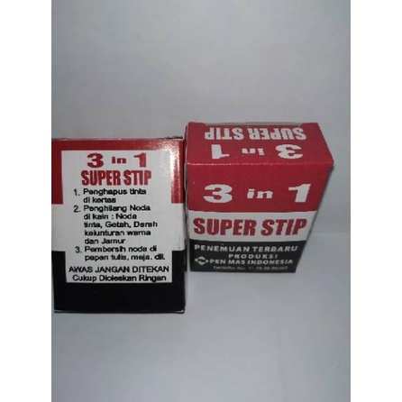 

Laris SUPER STIP- corrector pen tanpa bekas penghapus tinta snowman stampel printer parker mesin tik