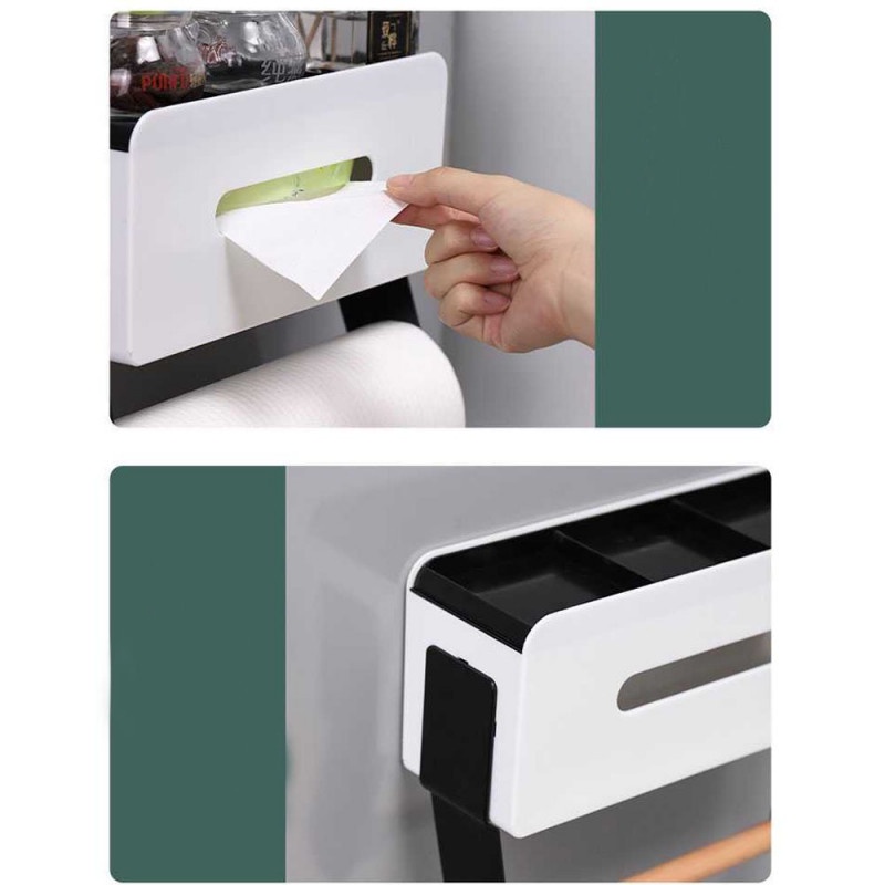 ROVOGO Gantungan Tempat Tisu Toilet Dapur Tissue Wall Mount - RV650