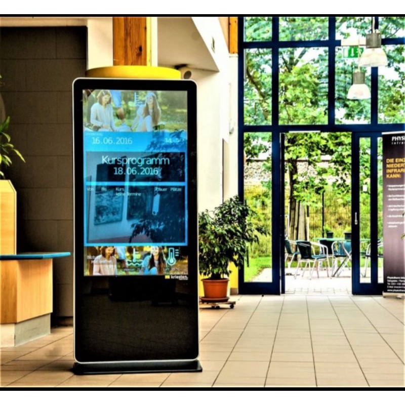 digital signage 49 inch KiosK standing 49 inch
