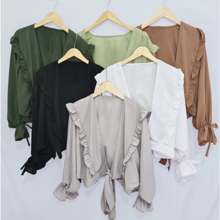 BEFAST - ZEC OOTD Wanita Cardigan OLIF / Cardigan Marion / Cardigan Model Terbaru