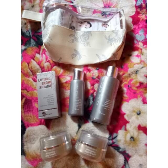 Paket Ms Glow whitening+Serum