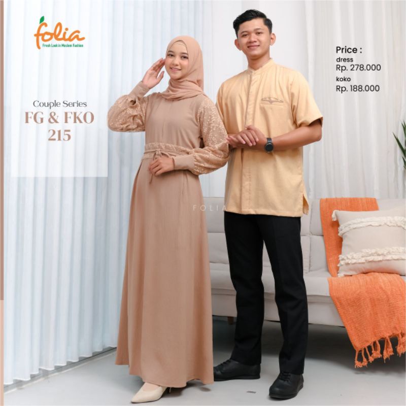 [BISA COD] Baju Couple Lebaran Baku Couple Murah Baju couple kekinian Couple Folia