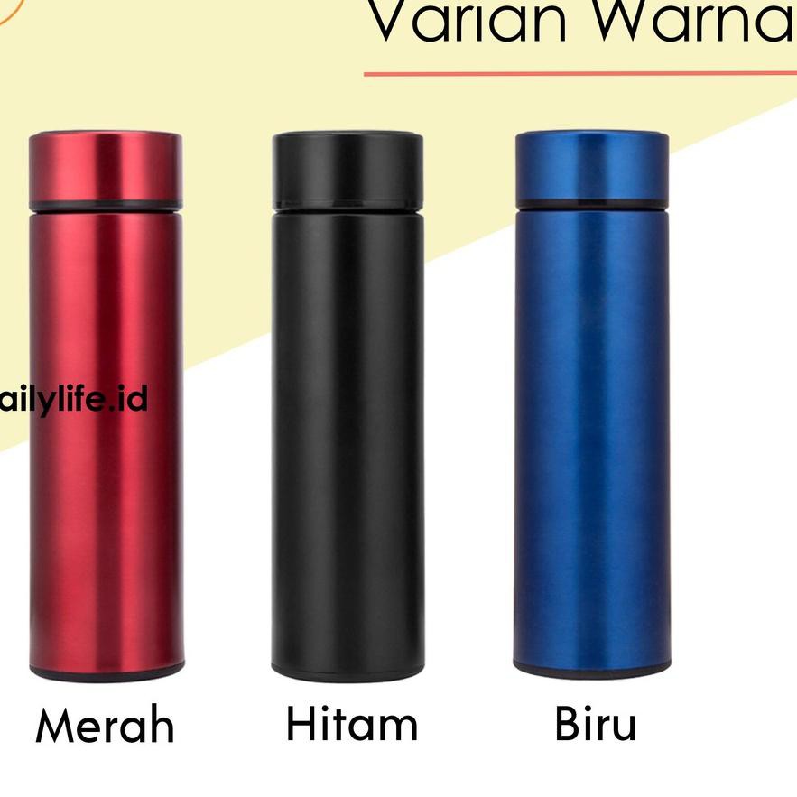 *Kualitas Bagus Termos Bottle Temperatur LED Botol Tumblr Indikator Suhu Original Import - BTL-SUHU-