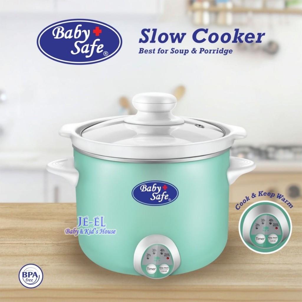 Baby Safe Digital Slow Cooker 1.2L LB07M