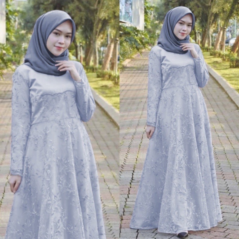 JC/ZR Maxi jumbo delima / Gamis wanita Jumbo Murah / yamis wanita premium / Maxi Kondangan Murah