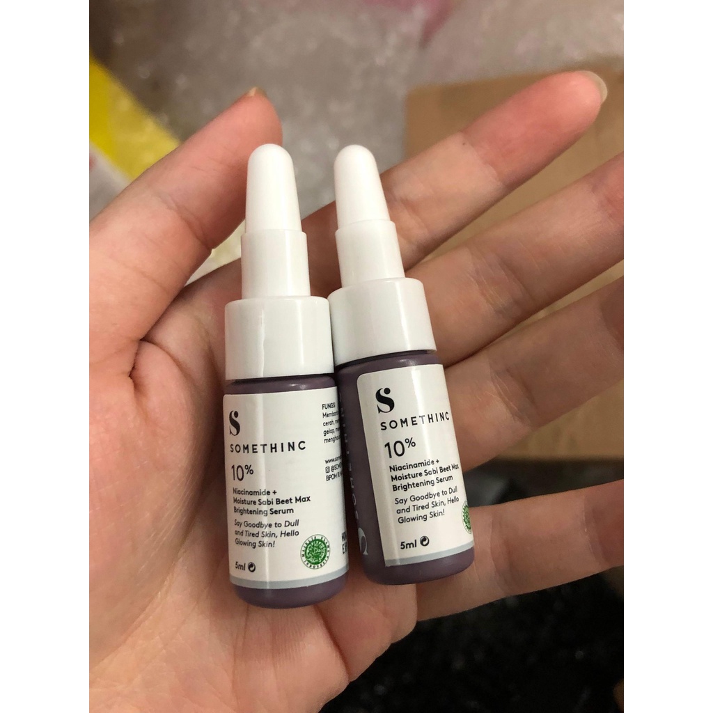 Bundle 2pcs - SOMETHINC Mini Size Bakuchiol Sabi Niacinamide 10% sabi mini kecil