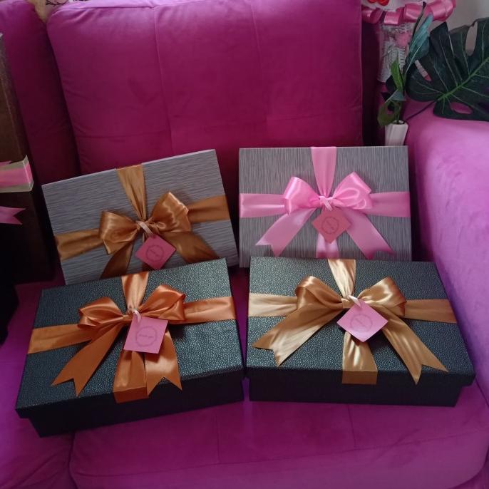

[COD] kotak kado / kotak gift / box hadiah ukuran 25,5x18x6,5cm [COD]
