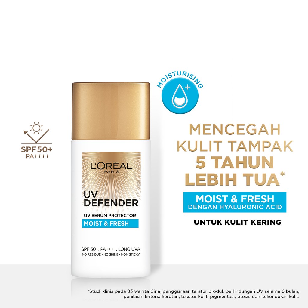 LOREAL UV Defender UV Serum Protector SPF 50 PA++++