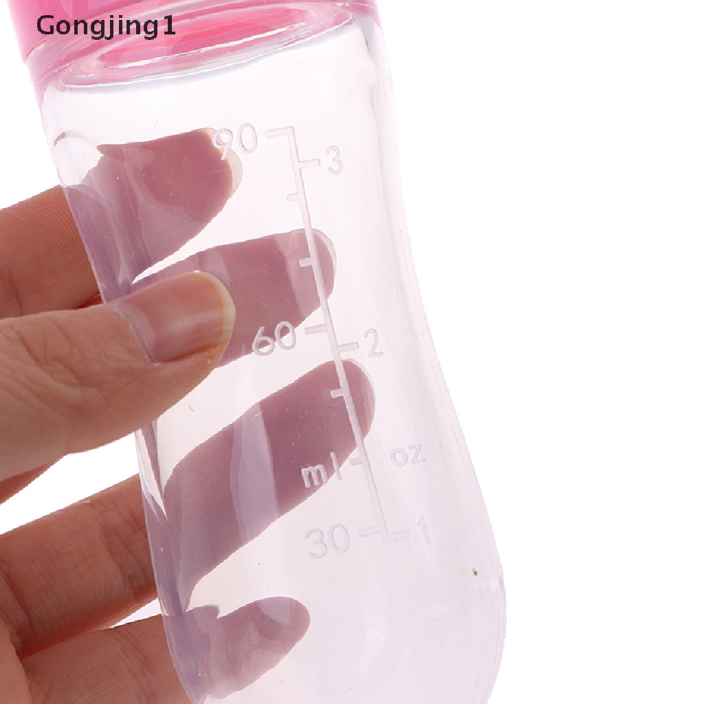 Gongjing1 Pipet Tetes Bahan Silikon Untuk Memberi Obat Anak