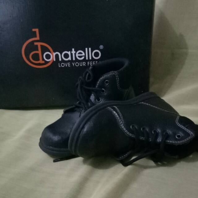 S.O.L.D by WA - Preloved boots anak cowok - Donatello Shoes