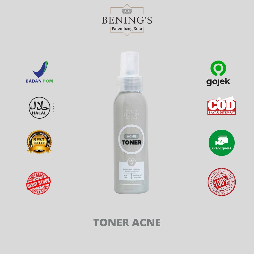 BENINGS SKINCARE by DR.OKY PRATAMA / PAKET ACNE-TONER