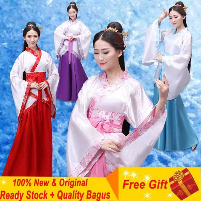 COSTUME HANFU WANITA DEWASA PAKAIAN TRADISIONAL CHINA COSPLAY 001