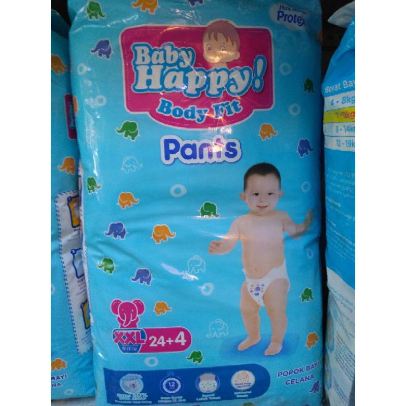 Baby Happy Pants XXL 24+4